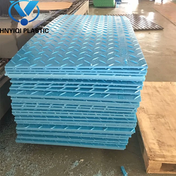 Good selling Manufacturer of hdpe sheet ground protection walkways panel hdpe ground protection mats 4x8