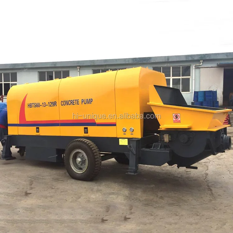 UNIQUE GROUP supply Deutz engine brand 60m3 concrete pump from China
