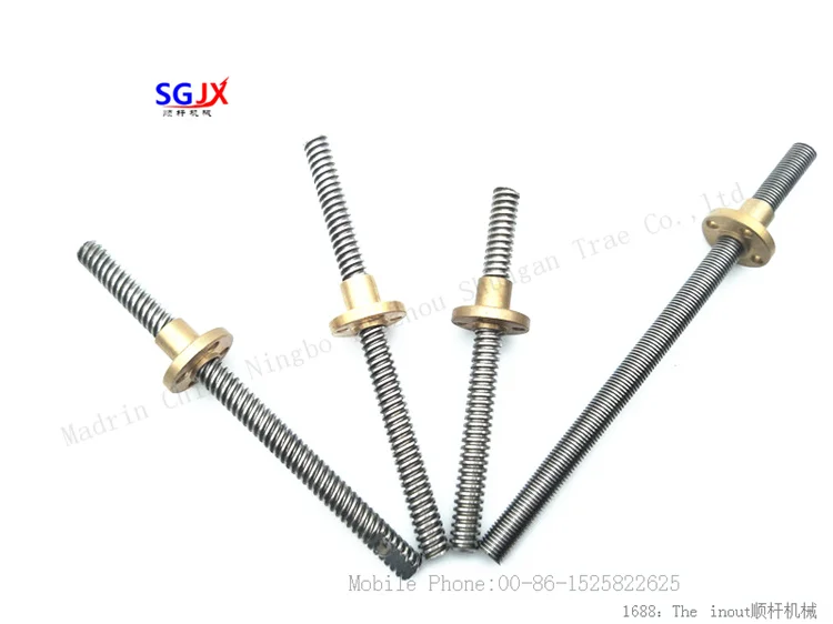 3D printer accessories Auto parts trapezoidal lead T8*12*6T8*16*8T8*20*8T8*24