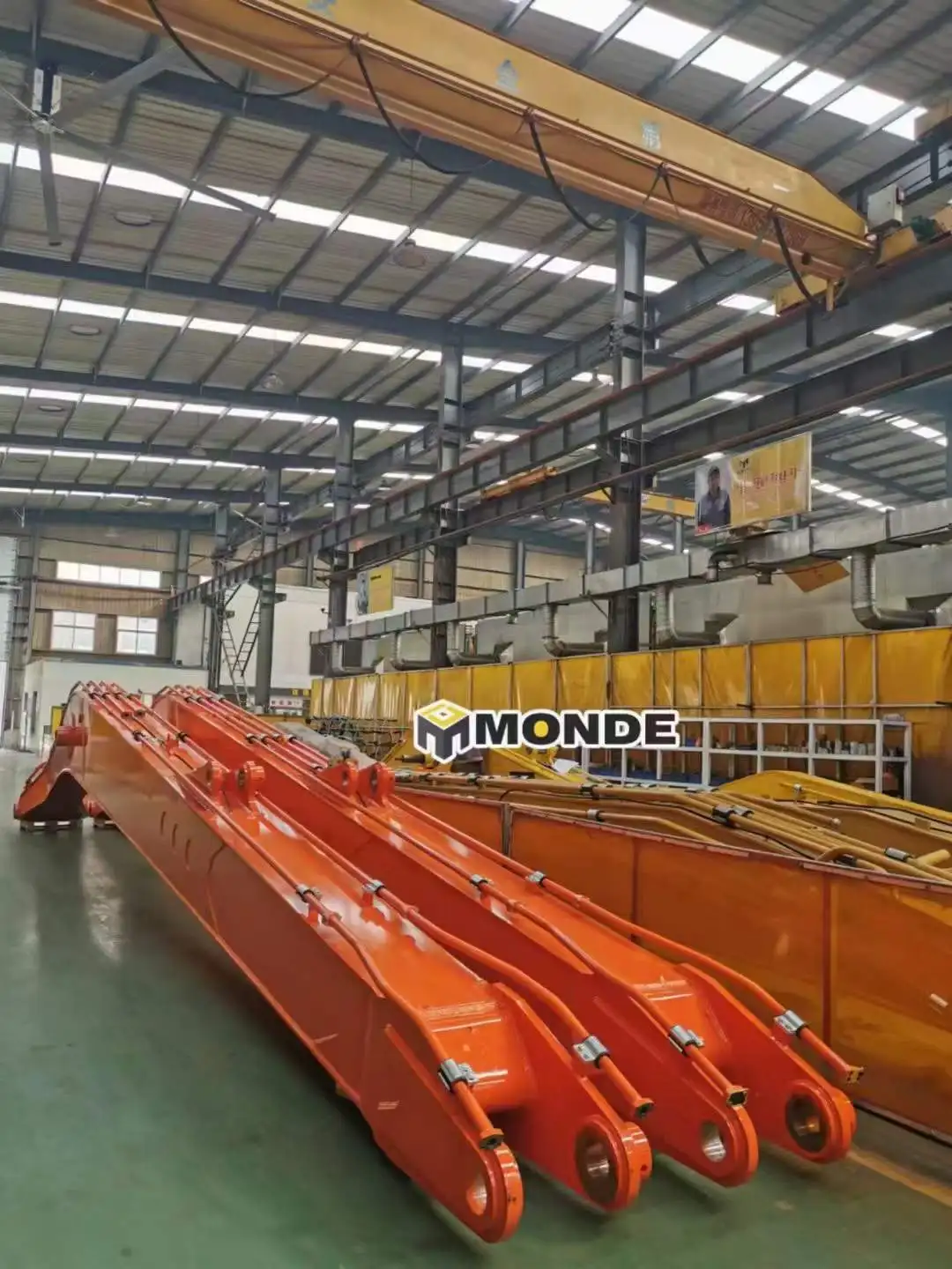 MONDE Excavator Long Reach Boom Arm Best-Selling China Manufacture Quality Excavator Extension Arm Long Reach Boom for Sale