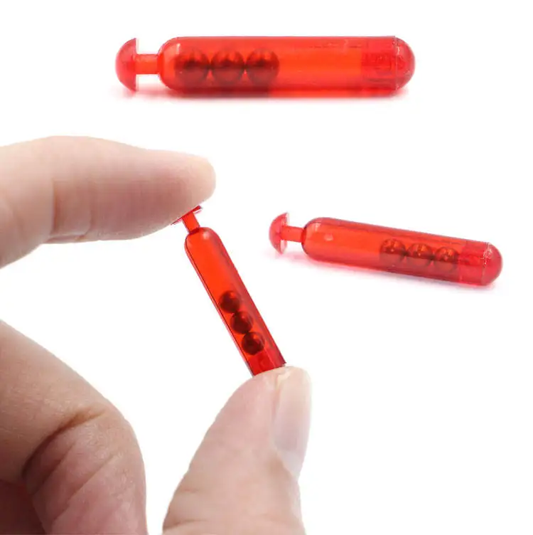 Selco Fish Bite Alarm Bell Fishing Alert Plastic Stainless Steel Bell Glass Lure Rattles Outdoor Fishing Accessories