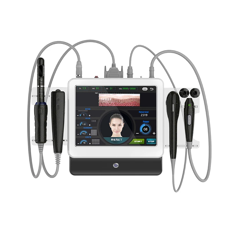 New 4 in 1 4D  7D Vmax HIFU Machine For Face Lifting Vaginal Tightening 9D 12D Smas HIFU Wrinkle Removal Body Slimming Machine