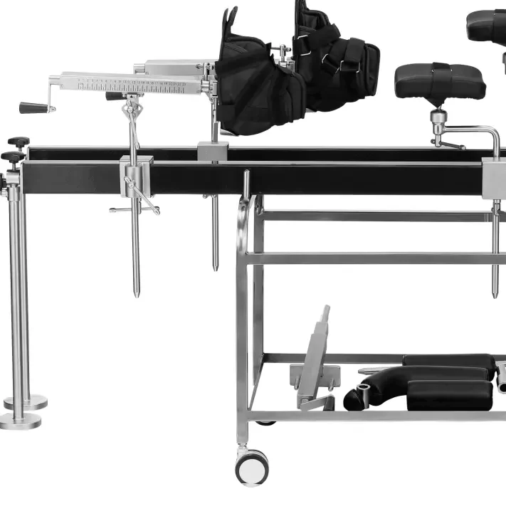 Carbon Fibre Orthopedic Traction Frame Multi-functional Traction Bed Table  Universal Used Orthopedic Operating Table