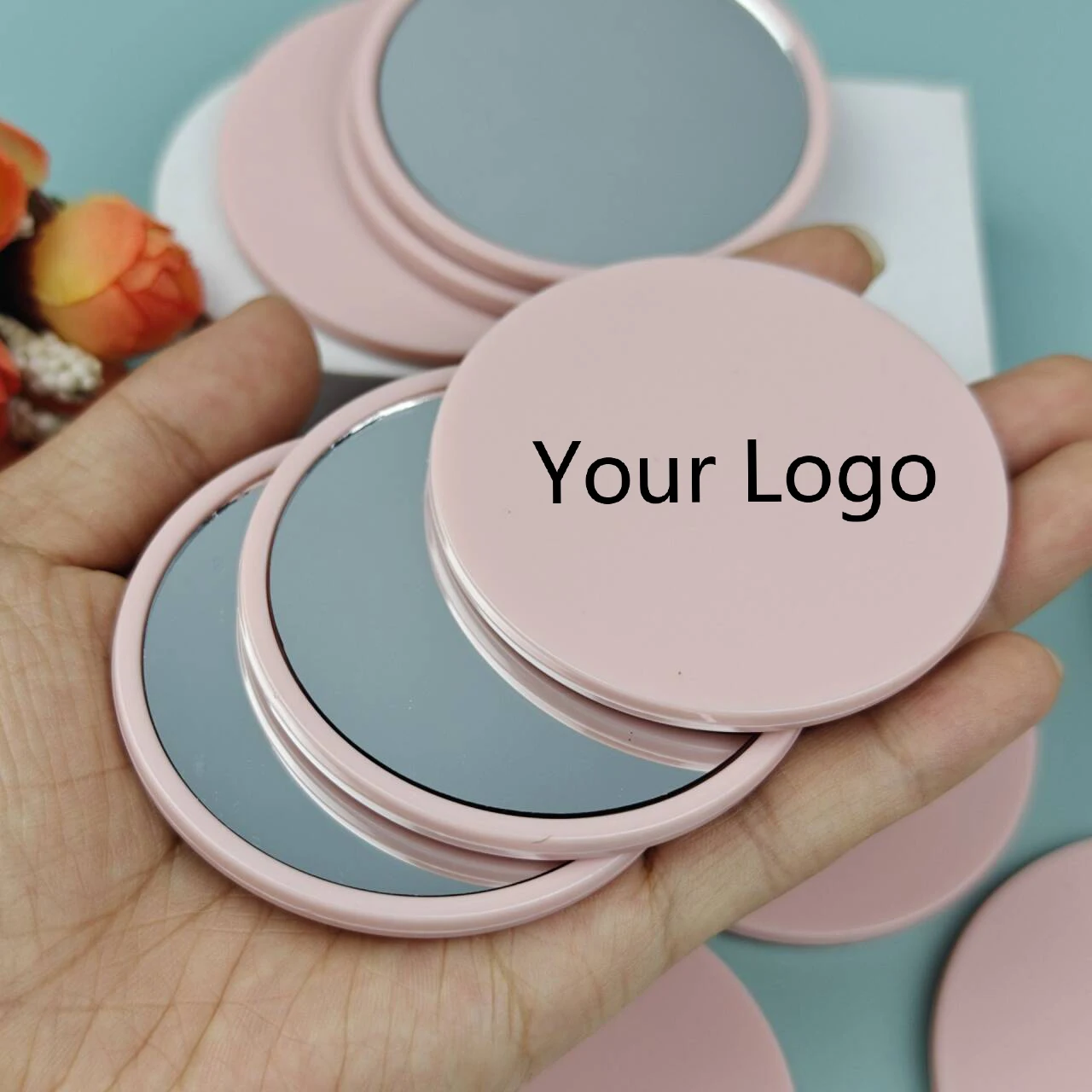 Round Single Side Small Makeup mirror Mini Cosmetic Mirror Promotional Beauty Mirror