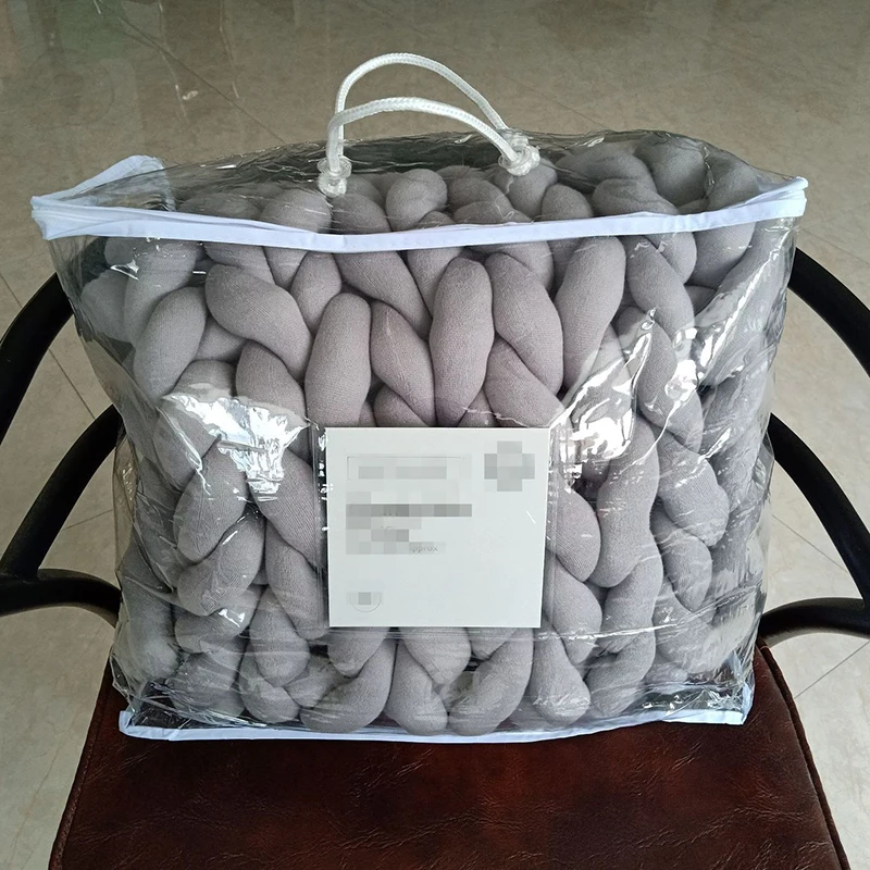 Modern Nordic Style100% Cotton Large Cable Chunky Knitted Throw Blanket