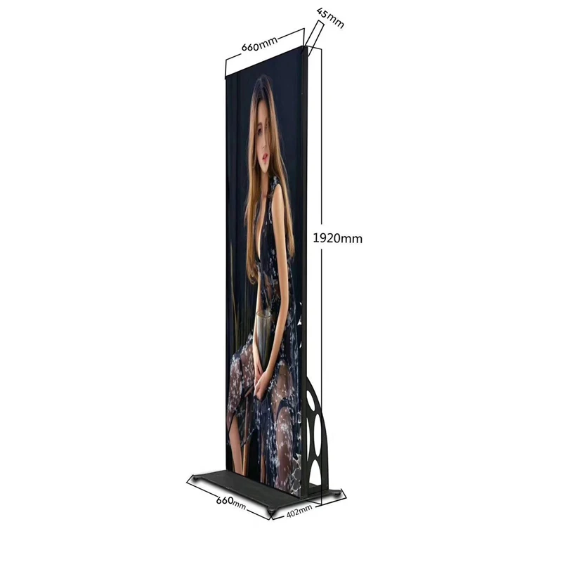 Wholesale Digital Signage LED Display Screen Indoor Poster P1.86 P2 P2.5 LED Banners Video Wall Board