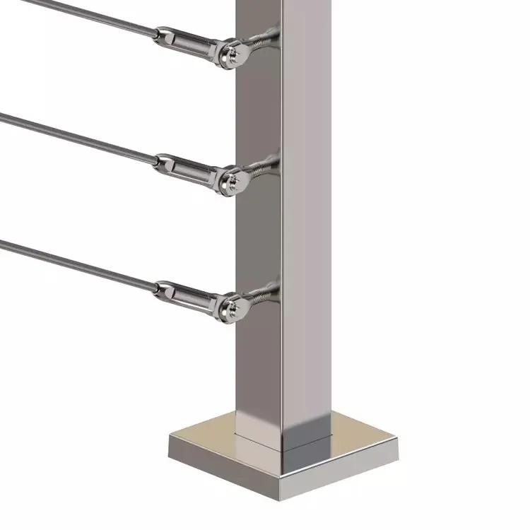 20 year experience factory sell directly Staircase Handrail Stainless Steel Cable Railing