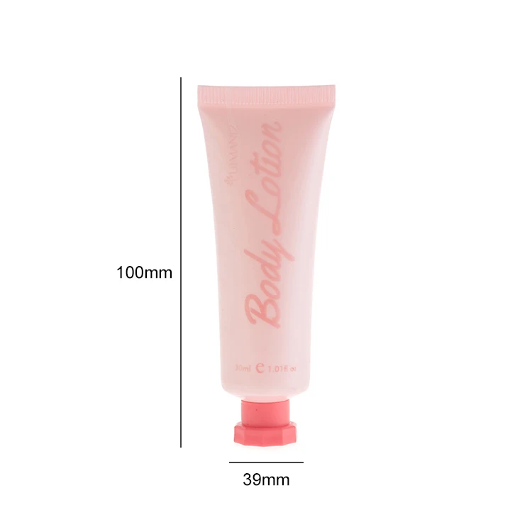 LOVE series small shampoo empty plastic bottles plastic bottles for shampoo