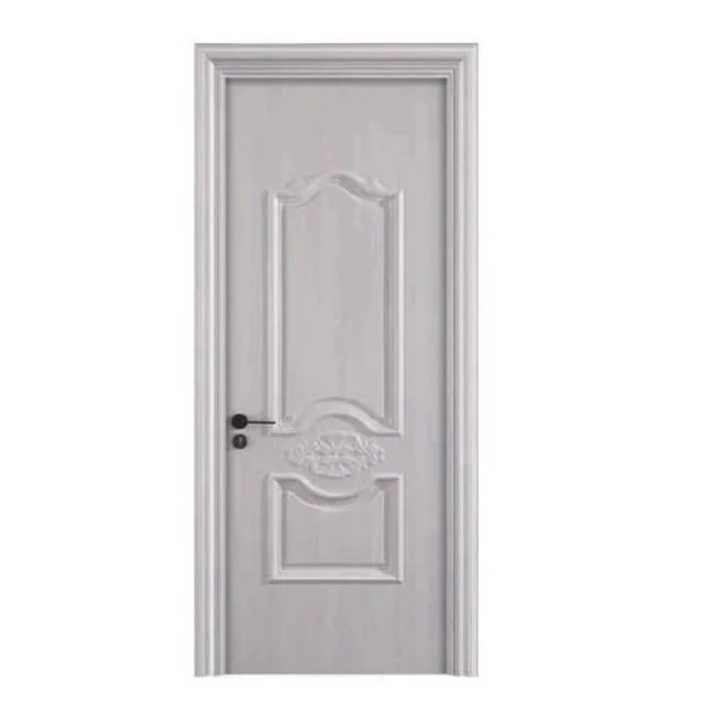 BBSD024 High Quality Cheap Wpc Pvc Film Polymer Interior House Door Wpc Skin Door