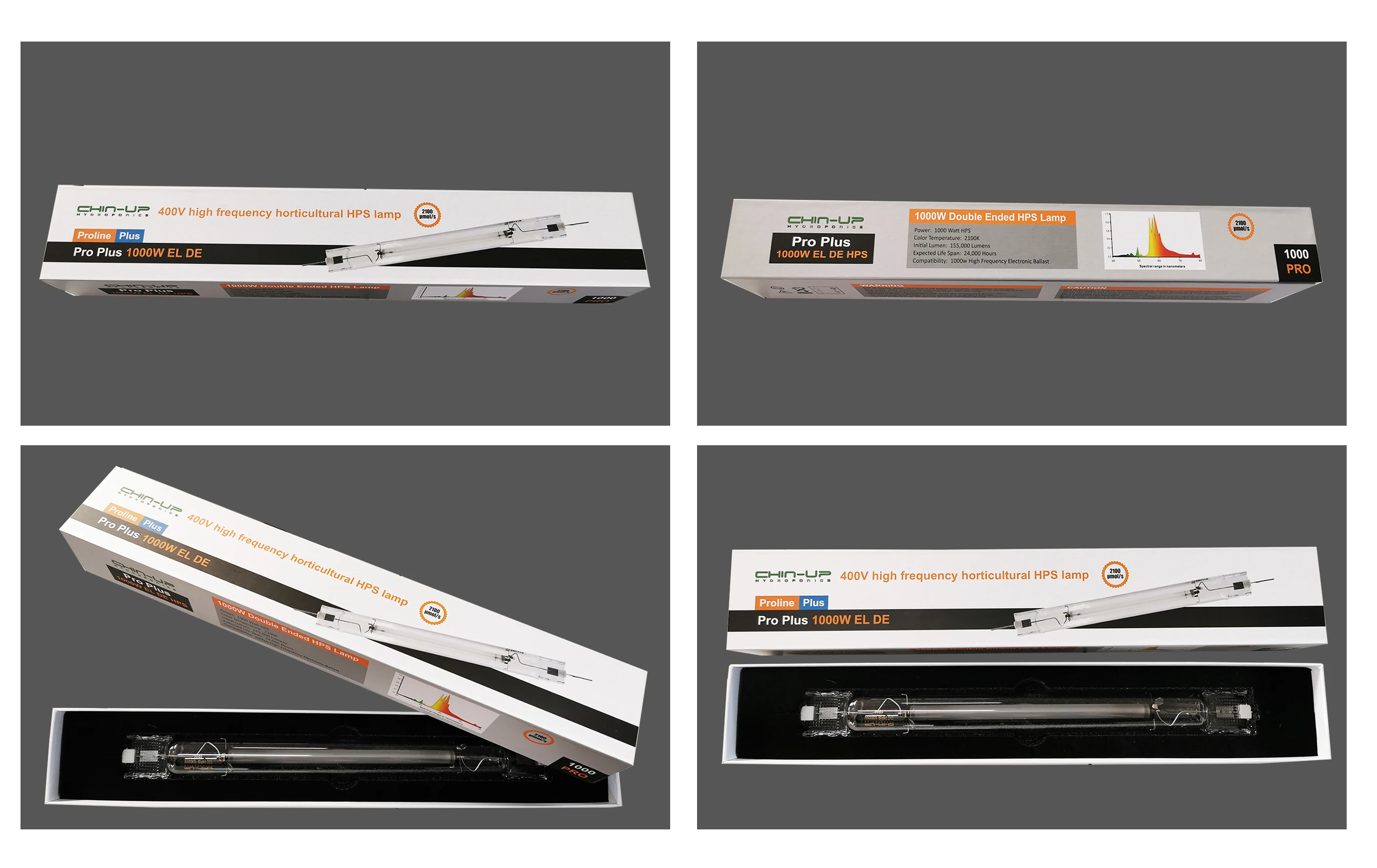 Chin-up 1000w De Hps Grow Lamp,double Ended Hps Bulb,1000 Watt Sodium Vapor Lamp