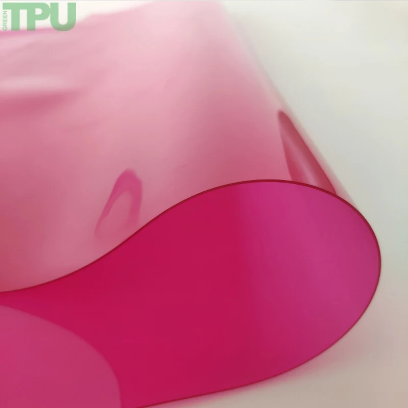 tpu film customizable color tpu film colorful bag toiletry pouch