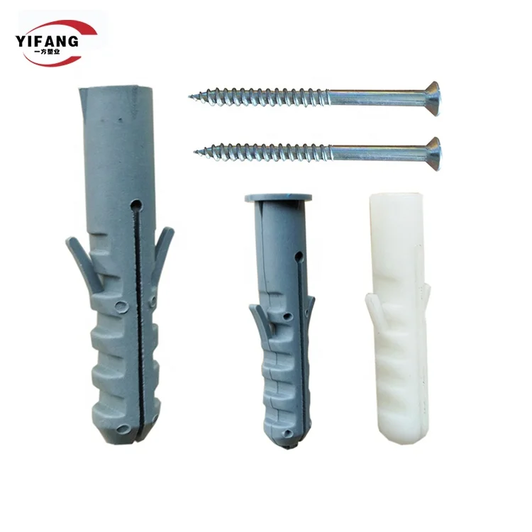Nylon Wall Anchor Plastic Anchor Wall Plug Durable Nylon Plastic Wall Plug and Anchor