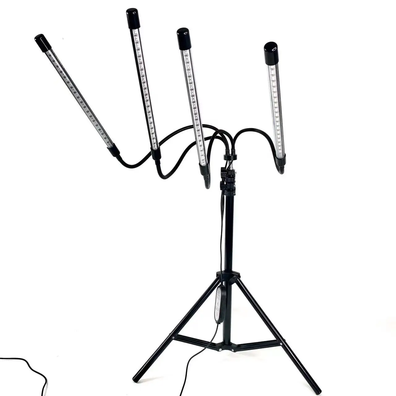 Three Color Adjustable Smart Indoor Plant Growth Light Four Tube LED Grow Light