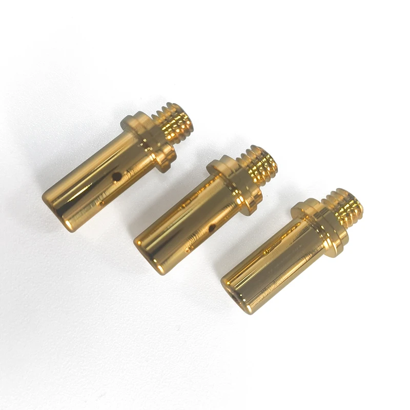 Oem Custom Cnc механическая обработка алюминиевых металлических высокоточных обрабатывающих услуг прецизионные золотые детали