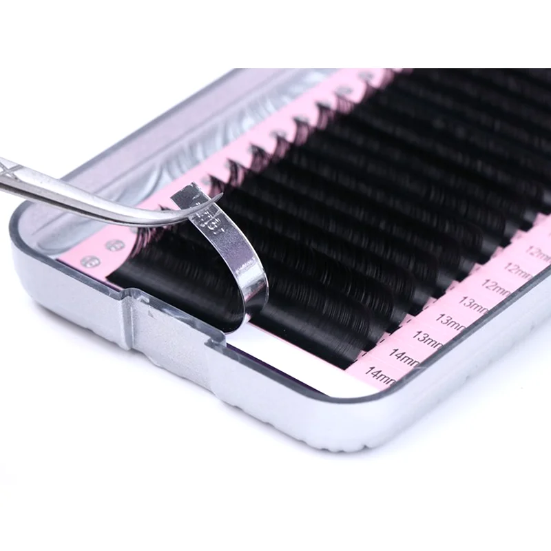 DancingSwan Private Label Individual Eyelash Korean PBT Handmade 0.03 0.05 Volume Eyelash Extensions