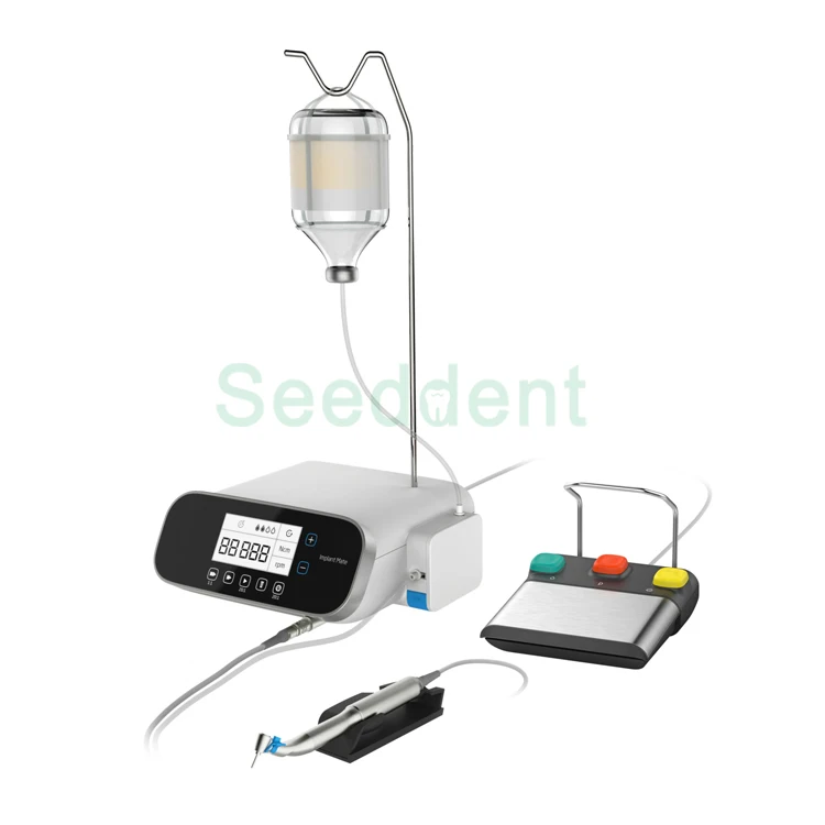 New type Strong M1 Dental Implant Motor with multifunctional foot controller Dental Implant Machine