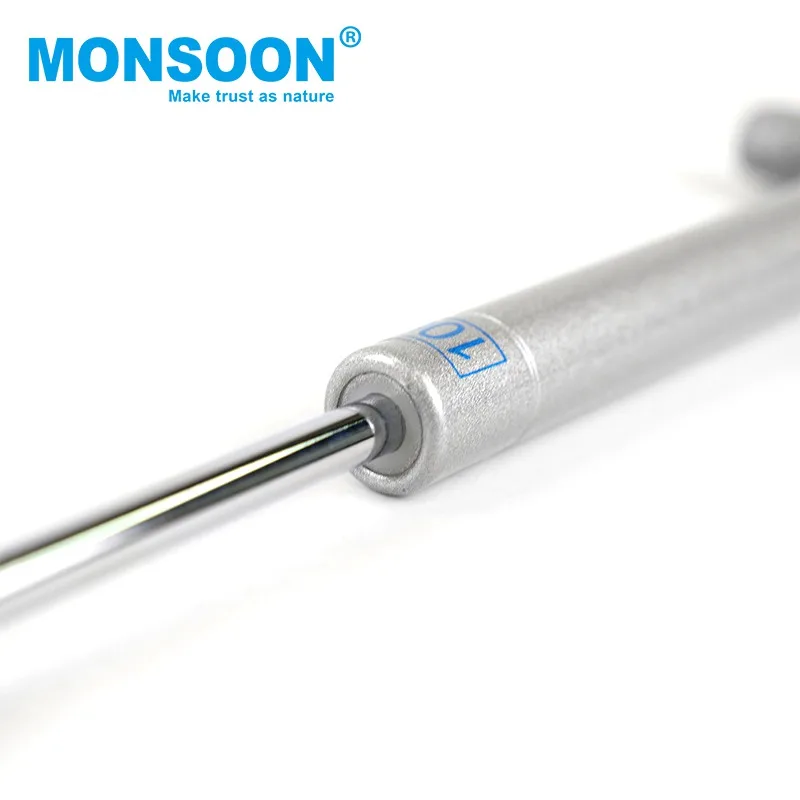 monsoon hot selling  kitchen cabinet door cabinet gas spring lift sliver steel soft close gas spring