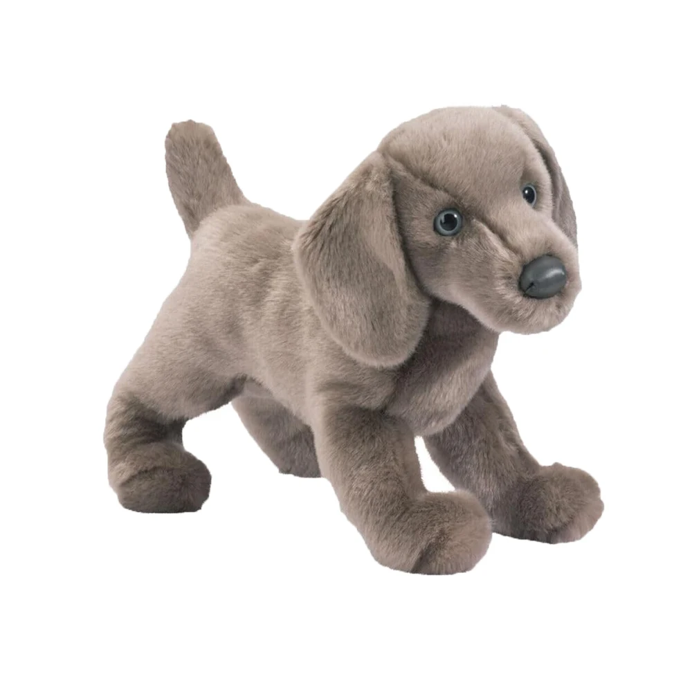 ISO Certified Factory Custom Style Premium Quality Black German Shepherd Dog Stuffed Animal Plush Toys Promotional Brand Logo