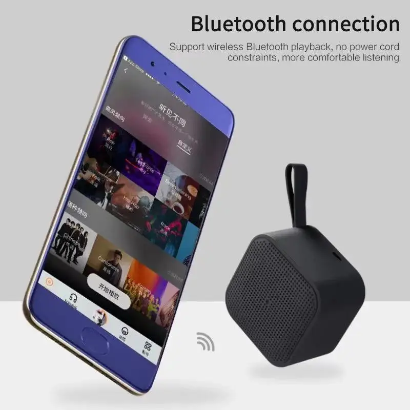 Professional IPX5 Portable Speaker Waterproof Outdoor HIFI Wireless Bluetooth Speaker  Subwoofer Support FM AUX TF Speaker