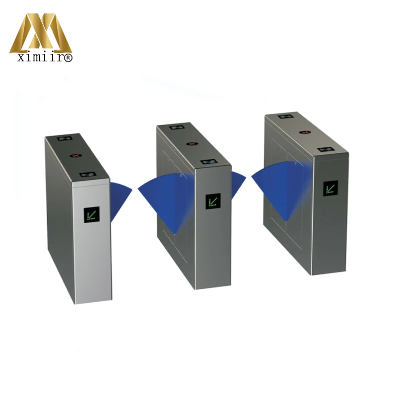 Flap Turnstile Hot Selling XIMI FT102 Gates Card Recognition Turnstile Flap Barrier Access