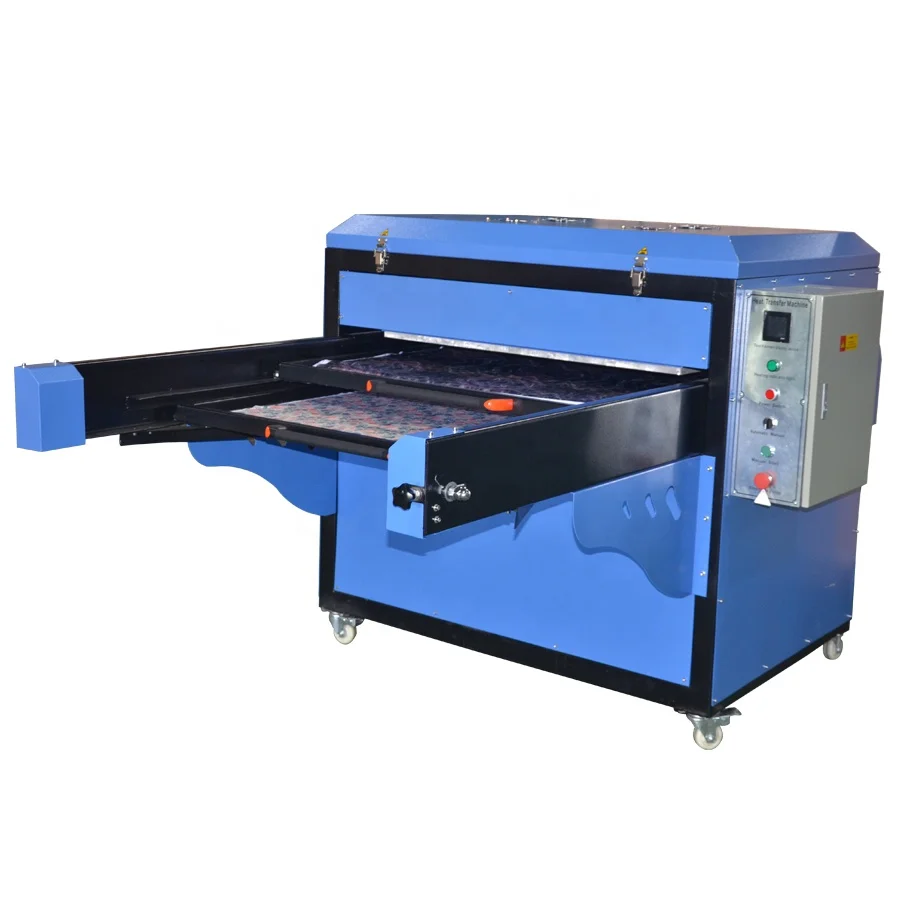 3D T-shirt Piece Digital Printing Double Station wide size  Heat Transfer Machine for sublimation lamination
