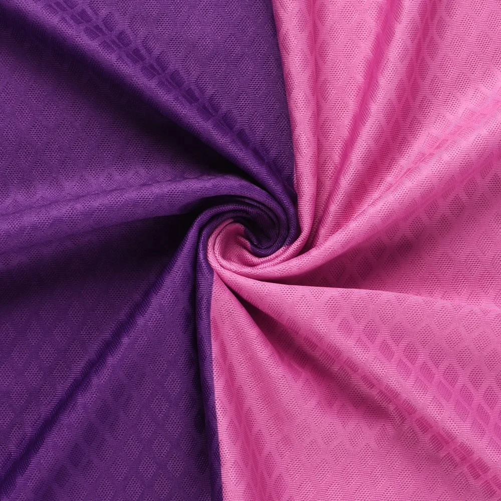 Purple Sublimation Running Shirt Custom Gym Shirts Women Sports T Shirt For Running Jogging Jersey