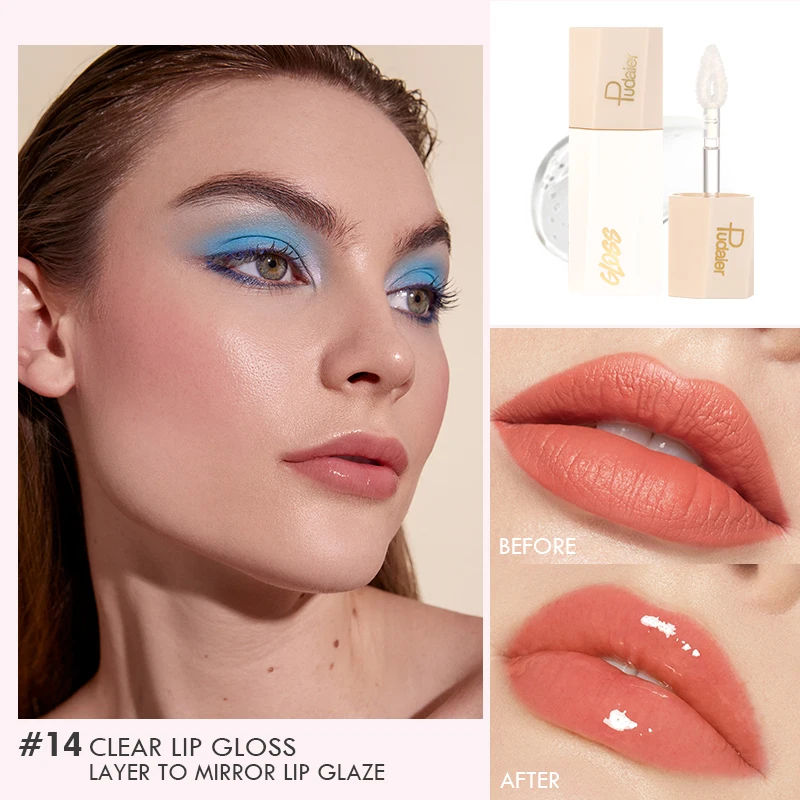 Pudaier New Design Wholesale Cosmetics Matte And Moisturizing Liquid Lipstick Waterproof Lipgloss Vegan OEM Makeup