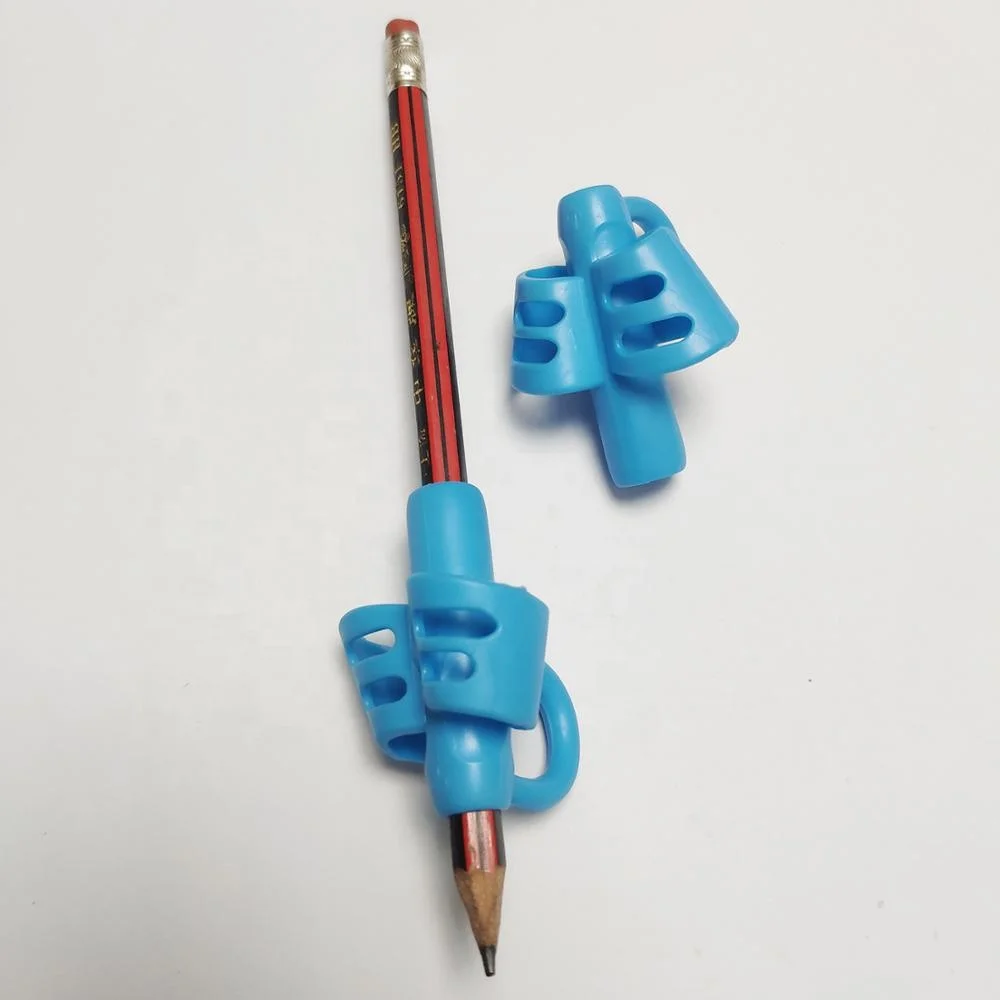 Hollow Shape Writing Posture Correction Device Tool Training Pencil Writing Aid Gripper Kid Preschoolers Writing Silicone Holder