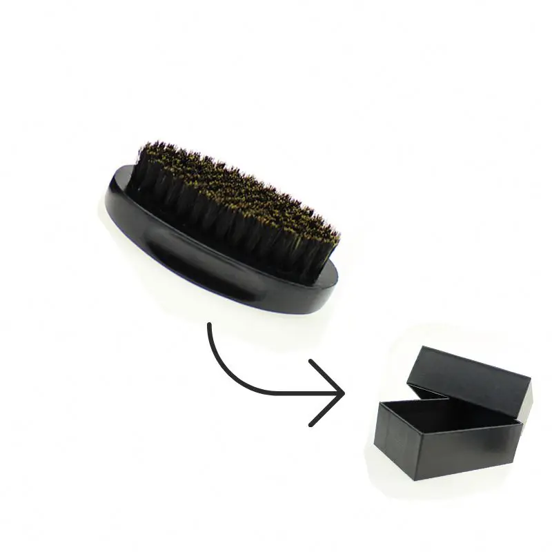 100% boar bristle Hot Sell Beard Boar Bristle Brush And Comb Set Kit For Men