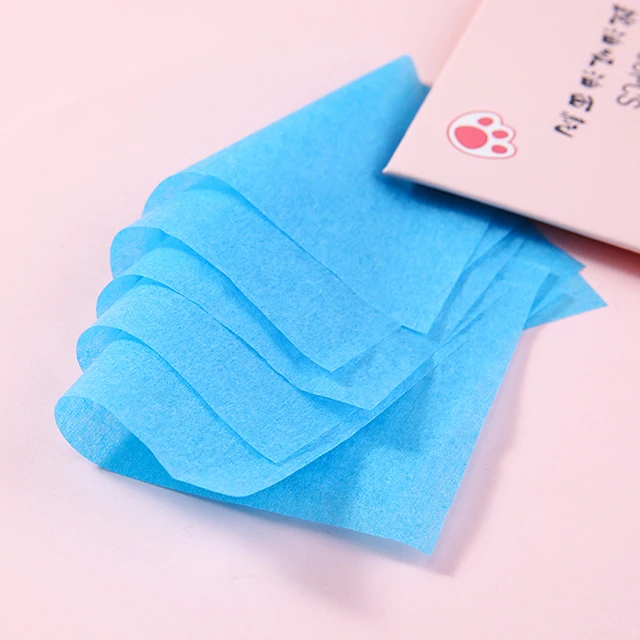 Lameila Private Label Facial Cleaning Oil Absorbing Paper Cosmetic Makeup Face Oil Blotting Paper Tissue With Animal Print A557