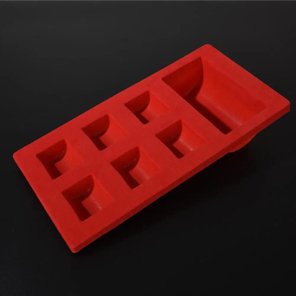 
Factory Custom PS Packaging Tray with Velvet Flocking Blister Inner Trays 