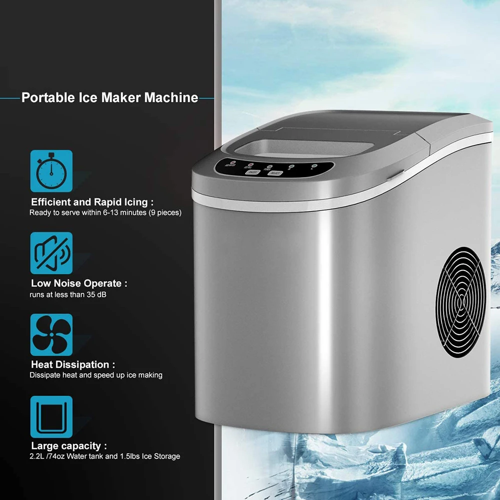 small ice cube machine ice maker making machine portable ice maker