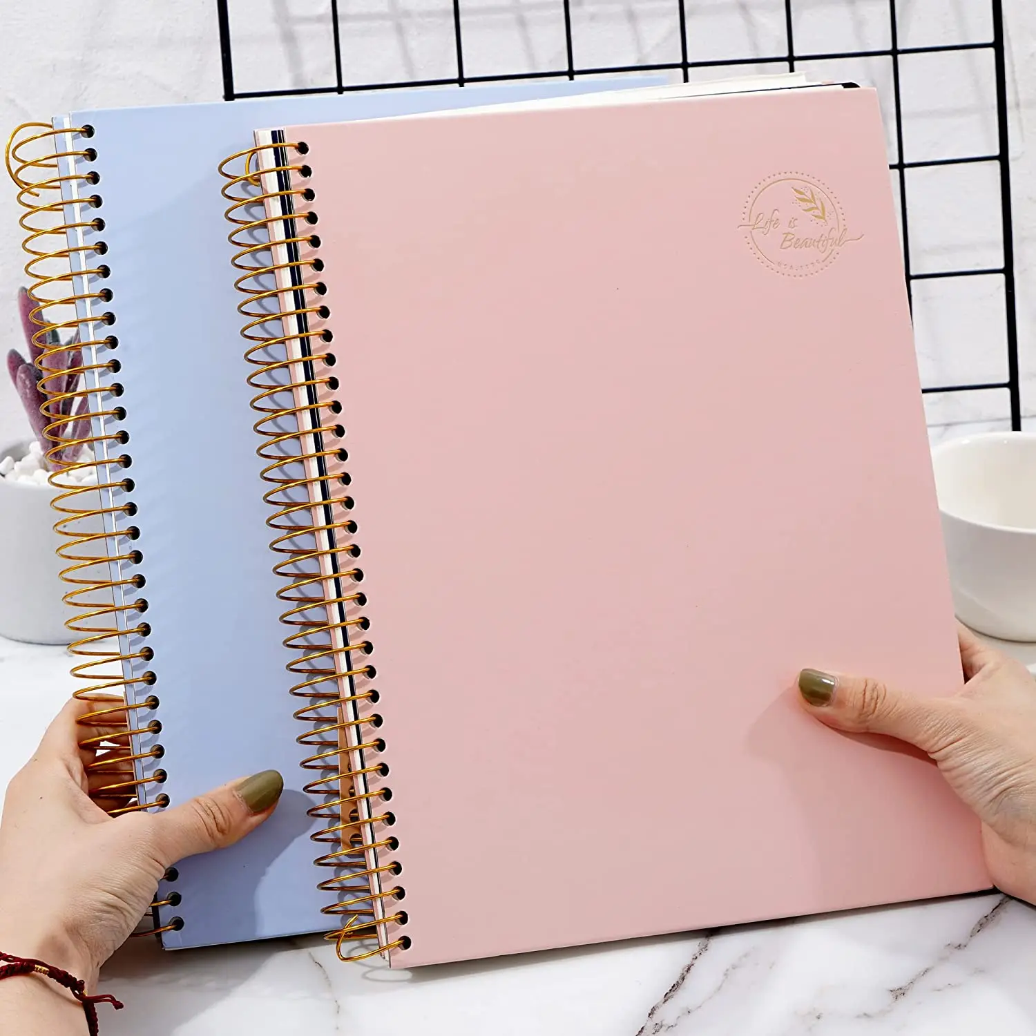 customizable printing A4 A5 Large 3 Subject Hardcover School Office Supplies Writing Journal a3 spiral notebook