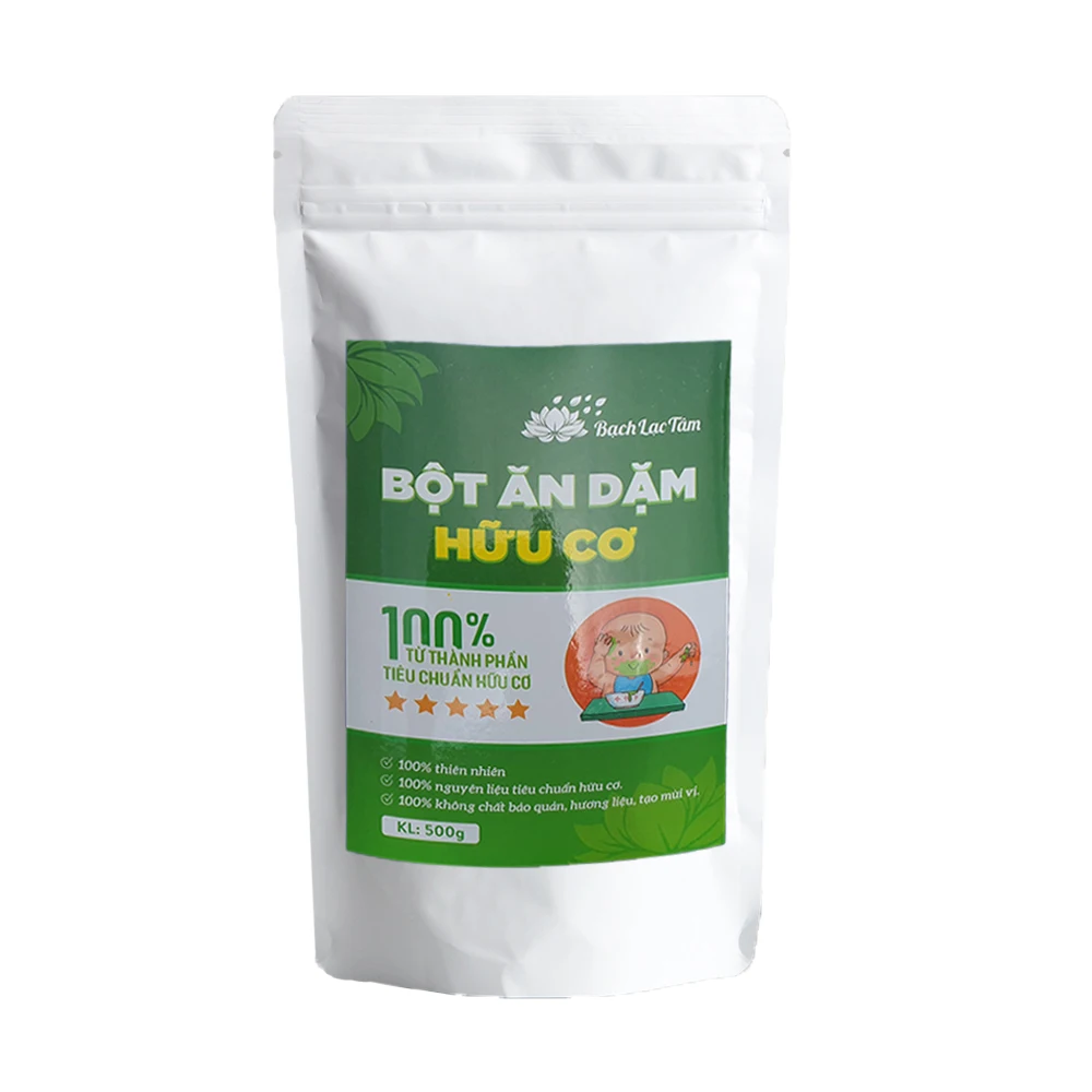 Organic Weaning Powder Promotion Development Providing Energy Supplement Nutritious Powder for Children 500 grams