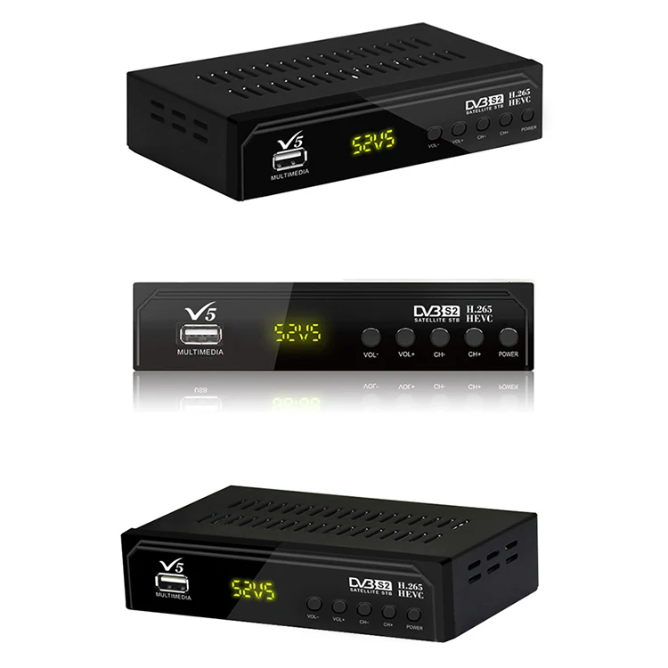  Высокое качество DVB-S2 V5 H.265/HEVC CS8051-T телеприставка спутниковая
