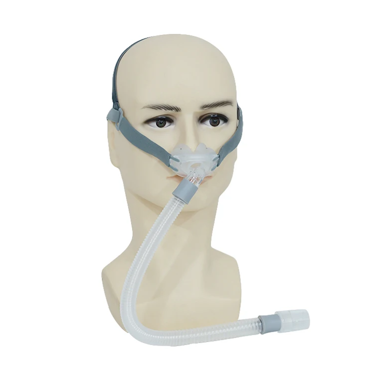 Factory Supply Comfortable Hospital CPAP BiPAP Mask Breathing Full Face Sleep Nasal Pillow