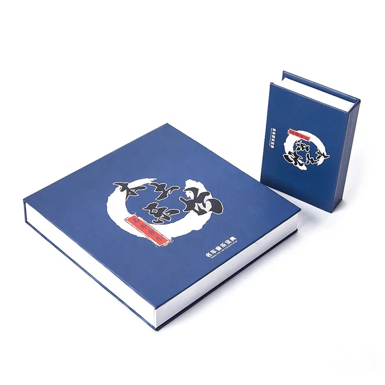 Customized Empty Blue Cardboard Luxury Fancy Magnetic Electronic Product U Disk Data Line Flip Top Hard Gift Box