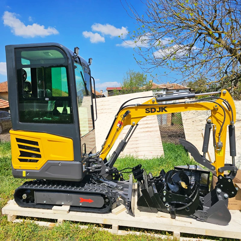 FREE SHIPPING Mini Excavator 2 Ton CE EPA Farm Used New Crawler Digger multifunction Kubota Engine Excavators 1 ton Machine