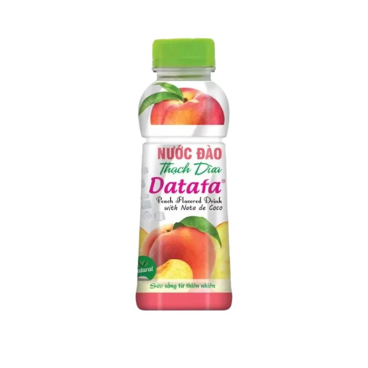 Peach Coconut Jelly Drink Good Price Coconut Drink Soft Drinks Customized Packaging Carton Box From Vietnam Manufacturer
