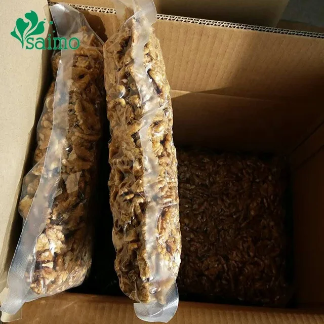  Обработка Raw Тип ядра грецких орехов свет в два раза и пакеты для вакуумной упаковки без скорлупы грецкий орех