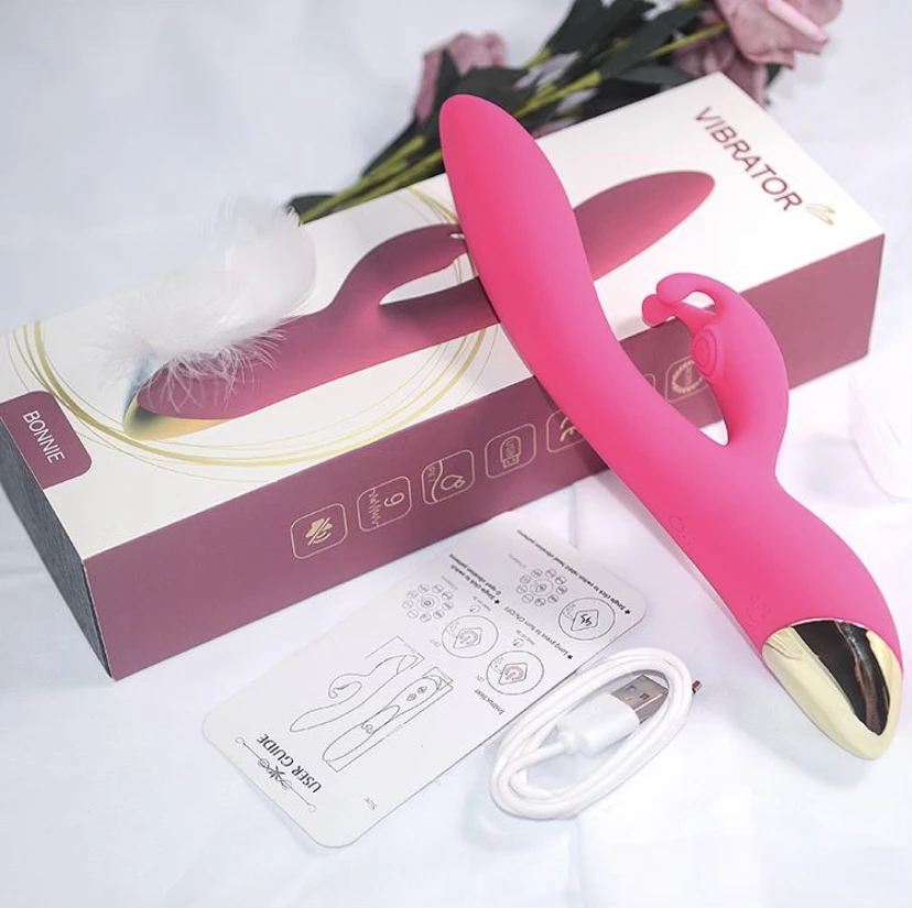 Gift box g-spot adult sex toys women sexual clitoris massage rabbit stimulator dual head vibrators