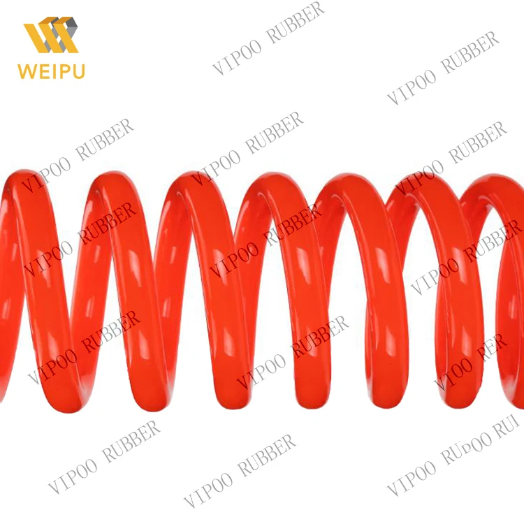 China made high quality high flexible low temperature resistance nylon PU polyurethane coil hose