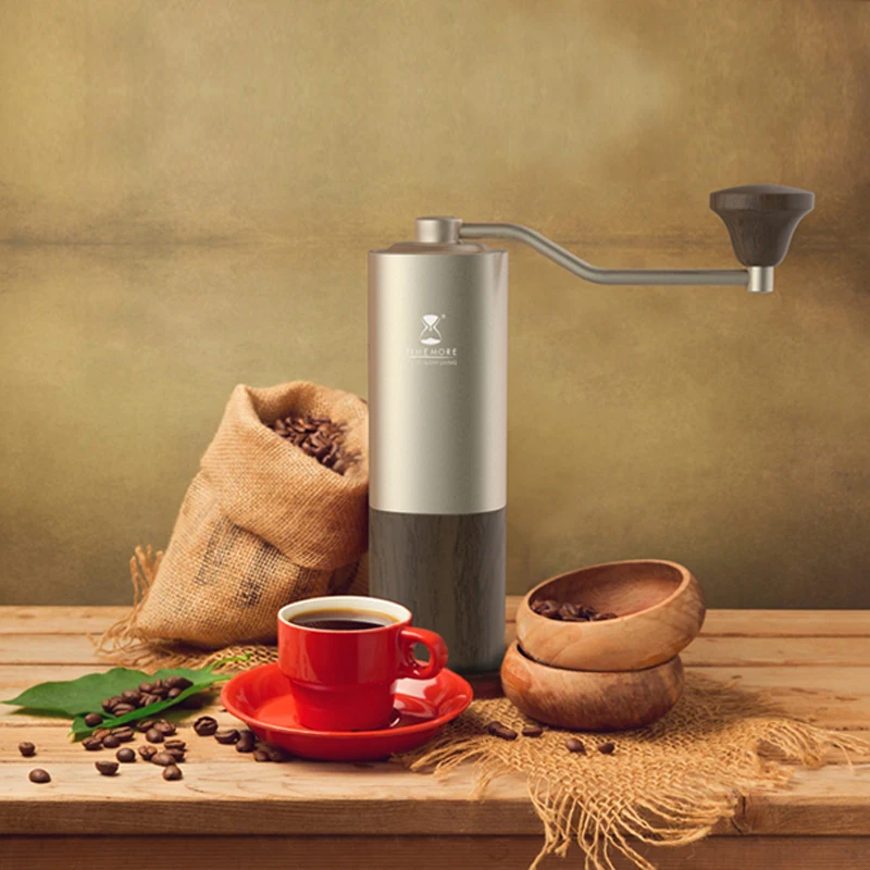 Timemore Espresso Coffee Machine With Grinder Manual Stainless Steel