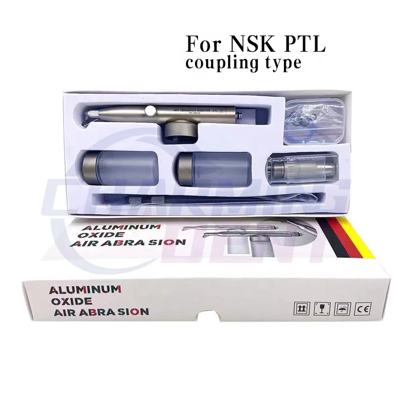 Hot sale dental lab sandblasting machine air polisher abrasion aluminum oxide sandblaster with water spray