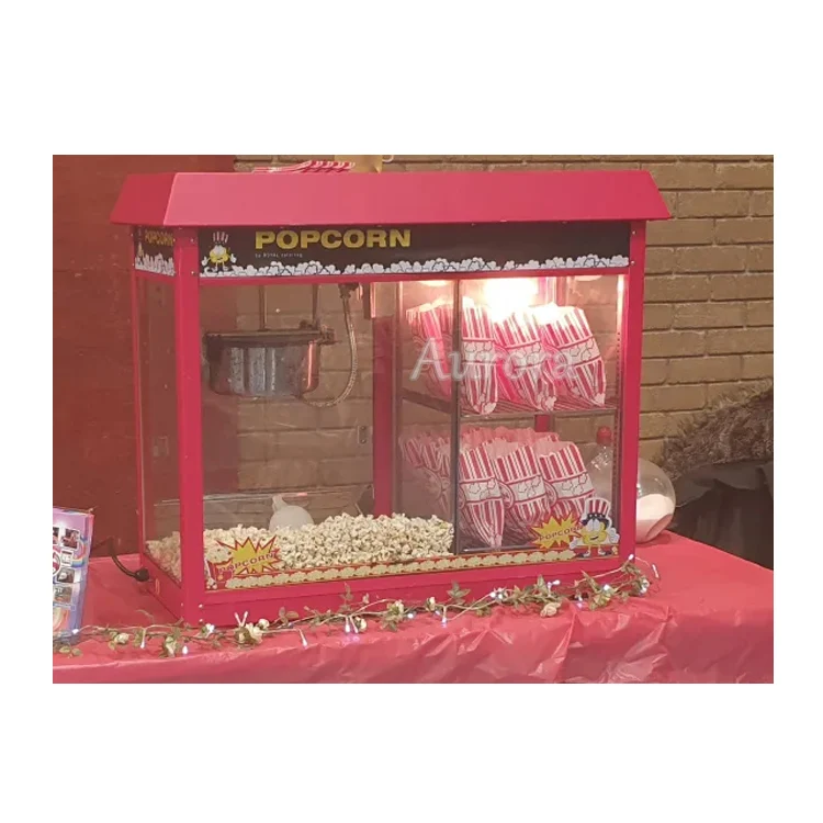 Commercial grade party event maquina para hacer palomitas machine a pop-corn popcorn vending machine for party rental equipment