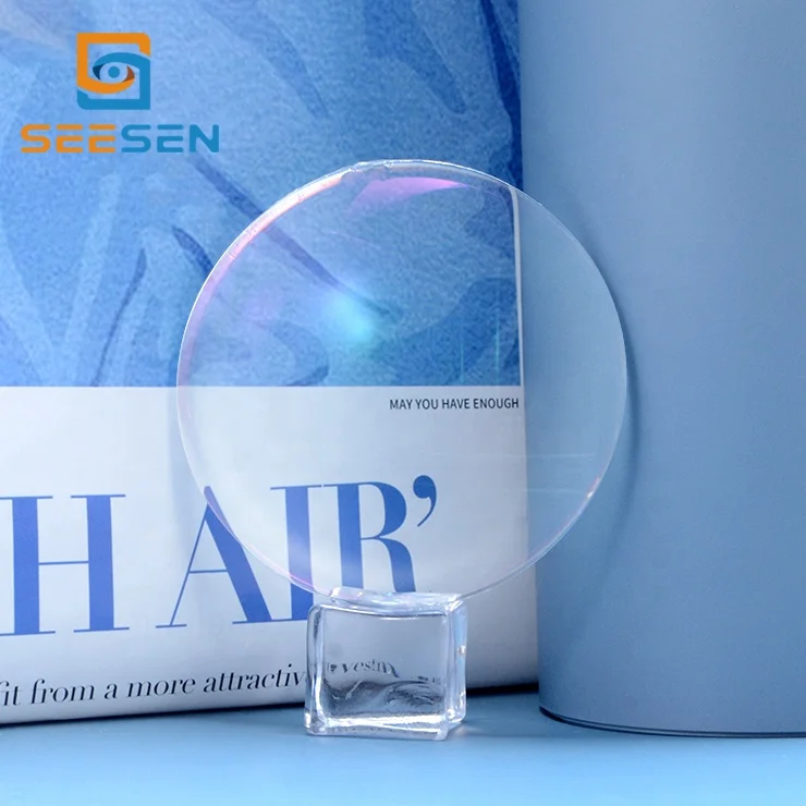 PC wholesale eyeglass ophthalmic lenses UV420 1.59 blue cut photochromic PG optical lens manufacturers