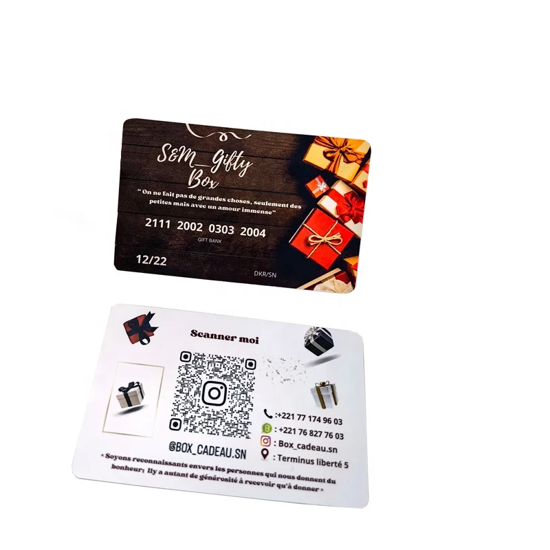 Custom Business Plastic Cards  0.38mm PVC  Cards Printing for Business