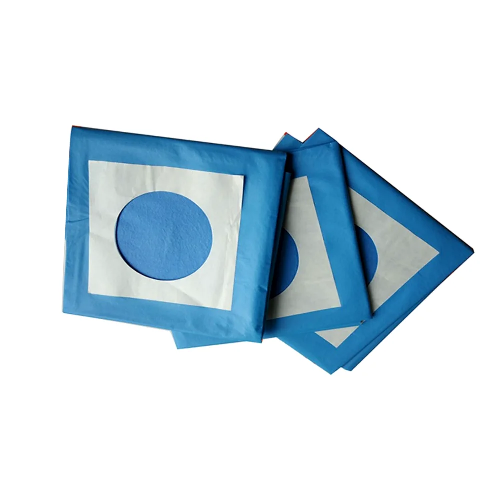 Bed Sheets Adhesive Automatic Sheet Disposable Folding Medical Surgical Drape Making Machine