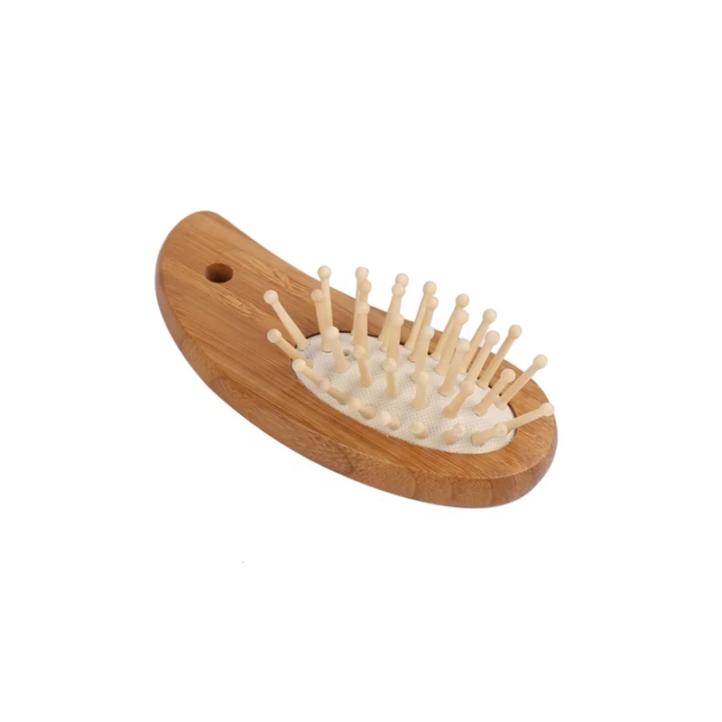 Exquisite Eco-Friendly  bamboo wood comb Hair Brush for baby and children