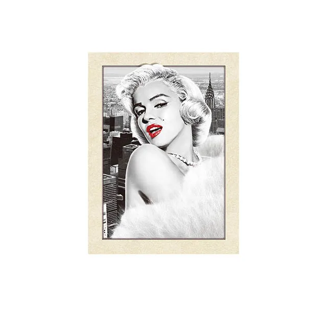 
3D european movie star painting picture 